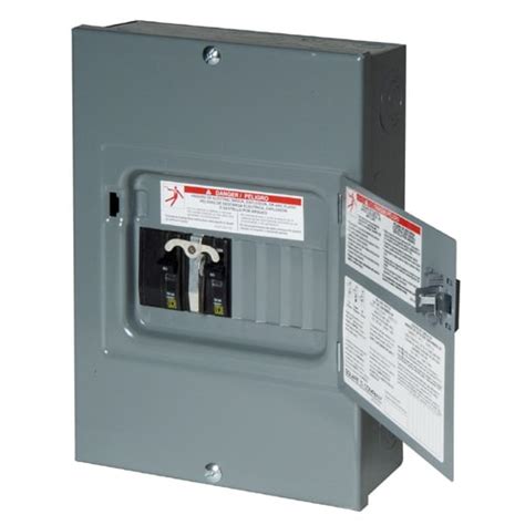 60 amp main breaker box